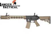 Réplique Airsoft Lancer tactical LT-25 M4 SPR Interceptor Black/tan