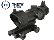 Red Dot sight Theta Optics type ACOG rétro-éclairé A.M.O