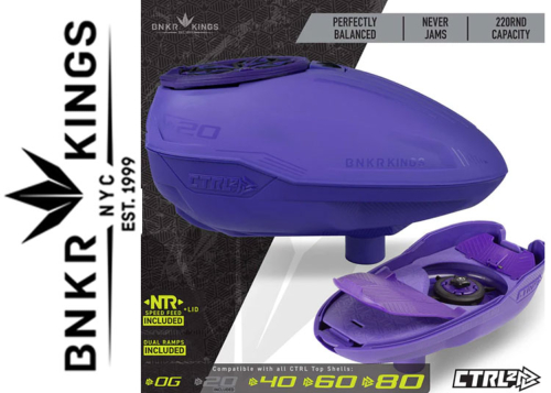 Bunker Kings CTRL2 Dark Purple + spring ramp + speed feed NT-R