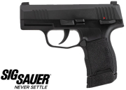 Réplique Airsoft Sig Sauer Proforce P365 black C02 GBB