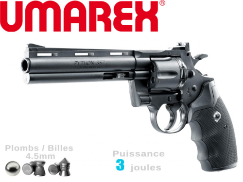 Airgun Umarex Colt Python 4.5mm Co2 3j