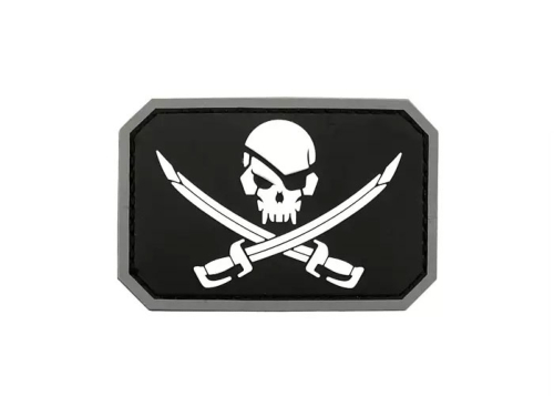 Patch Pirate Black