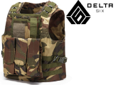 Veste tactique Delta Six Multi Molle Woodland