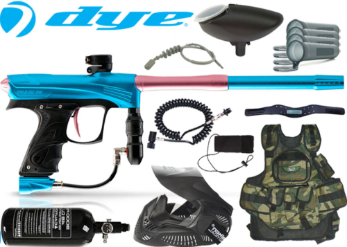 Battle Pack Dye Rize CZR Teal Pink air comprimé