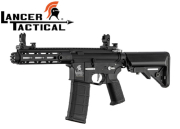 Réplique Airsoft Lancer Tactical LT-32 Hellion Noir/Silver pack complet 1j