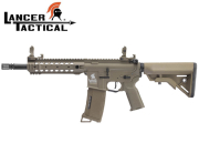 Réplique Airsoft Lancer Tactical AEG LT-24 GEN3 ETU 1J Tan