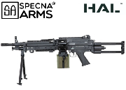 Réplique Airsoft Specna Arms SA-F249 PARA FLEX HAL Etu Black