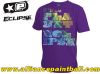 Tee-shirt Planet Eclipse Bold purple taille XL