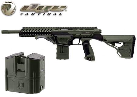 Dye Tactical DAM black olive + Rotor box