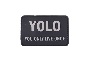  Patch - Yolo Black