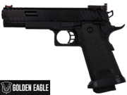 Réplique Airsoft Golden Eagle Capa black gaz GBB