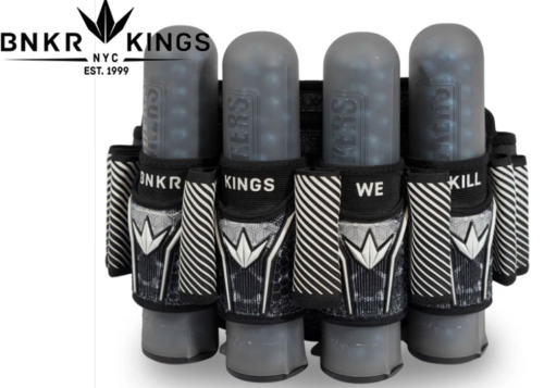 Harnais Bunker Kings Fly2 pack 4+7 White Skull