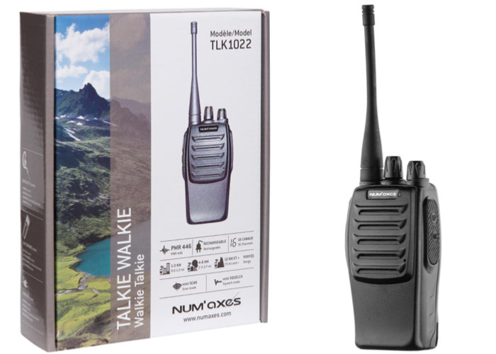 Oreillette déportée pour talkie-walkie Num'axes TLK1022