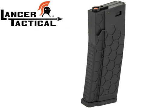 Chargeur Lancer Tactical Mid-cap 120 coups Hexmag Black