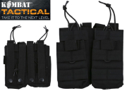 Pouch Kombat Tactical Double Duo - Black