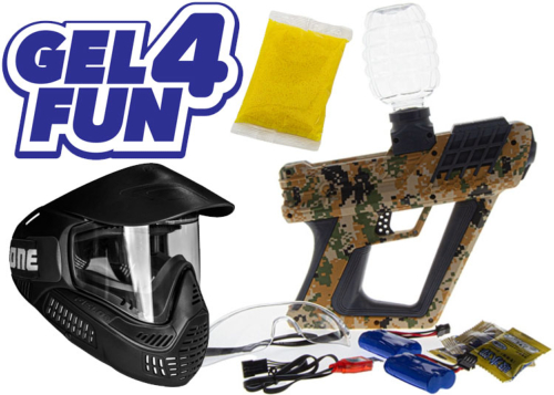 Package Gel Blaster Gel4Fun desert camo + 15000 billes offertes