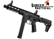 Réplique Airsoft Lancer Tactical LT-35 Gen2 9mm Battle-X PDW Black 1,0J