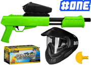 Package Field Blaster lime + 1000 billes