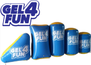 Gel4Fun Recreationnal Bunkers blue/yellow - 5 obstacles