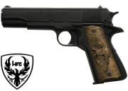 Réplique Airsoft 1911 GNB Gaz long noir 0,5J