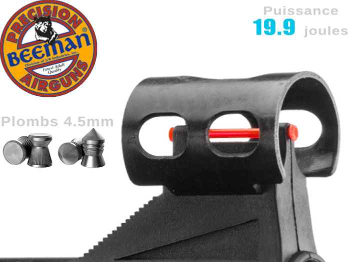 Carabine à plombs Beeman Wolverine RS1 4.5mm 19.9j + lunette 4x32  Reconditionnée