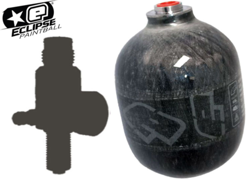 Bouteille Planet Eclipse 0.8l stubby 4500 PSI + preset au choix 