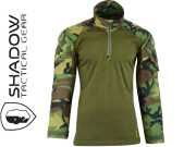 Shadow Tactical Hybrid Shirt Woodland - Extra-Large