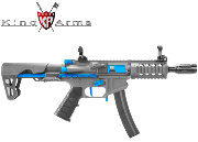 Réplique Airsoft King Arms PDW SBR S GB Blue Edition limite