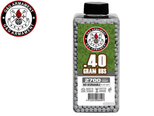 Billes Airsoft G&G 0.40g grey / 2700