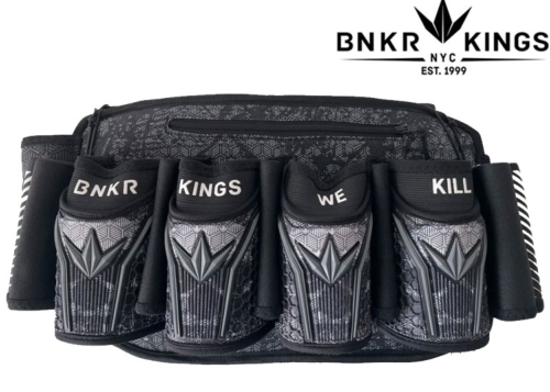 Harnais Bunker Kings Fly2 pack 4+7 White Black Splash