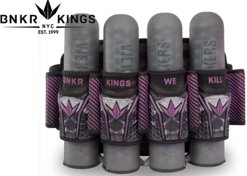 Harnais Bunker Kings Fly2 pack 4+7 Purple Skull