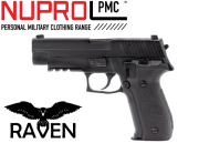 Réplique Airsoft Raven R226 noir avec rail