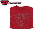 Tee-Shirt Proto Distortion red taille XL