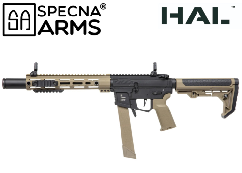 Réplique Airsoft Specna Arms SA-FX02 Flex HAL Etu Black / Tan