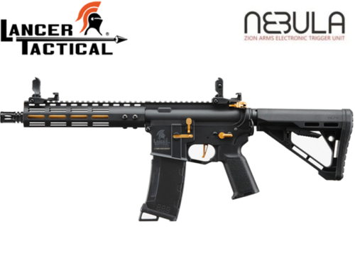 Réplique Airsoft Lancer Tactical AEG GEN3 Nebula ETU 13' M-LOCK 1J Noir