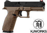 Réplique Airsoft KJ Works KP-13 black Tan gaz GBB