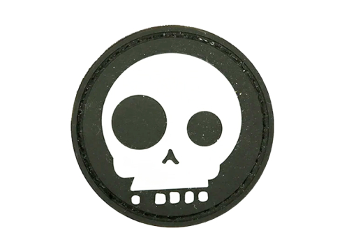  Patch - Funny White Funny Skull