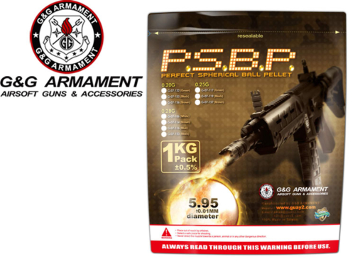 Billes Airsoft G&G Armament 0.25g / 4000