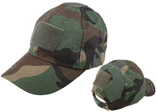 Casquette Airsoft - Woodland