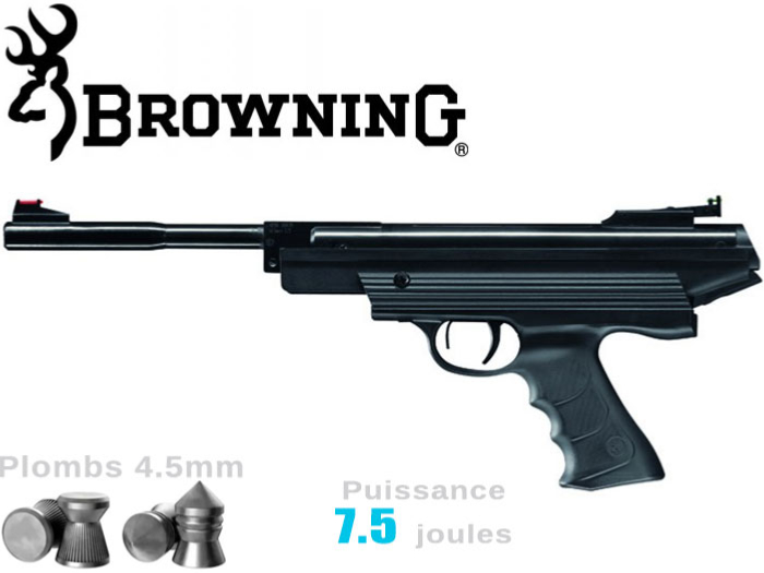 Pistolet air comprimé Browning - Ducatillon
