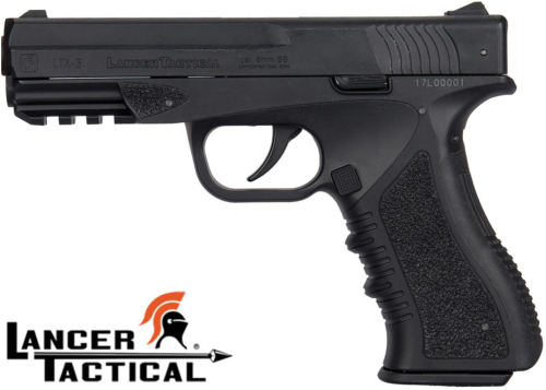 Réplique Airsoft Lancer Tactical LTX-3 full Métal CO2 GBB 1J