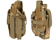 Holster Molle universel avec pouch chargeur - MultiCam