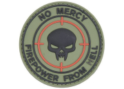 Patch No mercy KINETIC WORKING GROUP - Olive