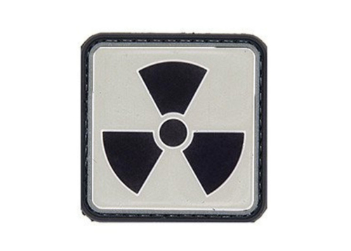 Patch H3 Radioactive - Glow in the dark White/Black